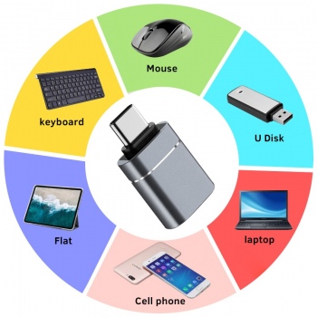 Адаптер OTG USB 3.0 Type-C